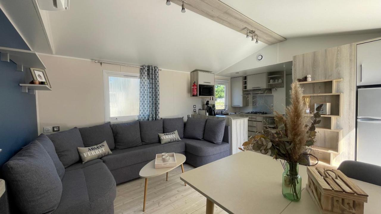 Mobil Home Xxl - Bord Lac - Camping Les Viviers - Lege Cap Ferret Εξωτερικό φωτογραφία