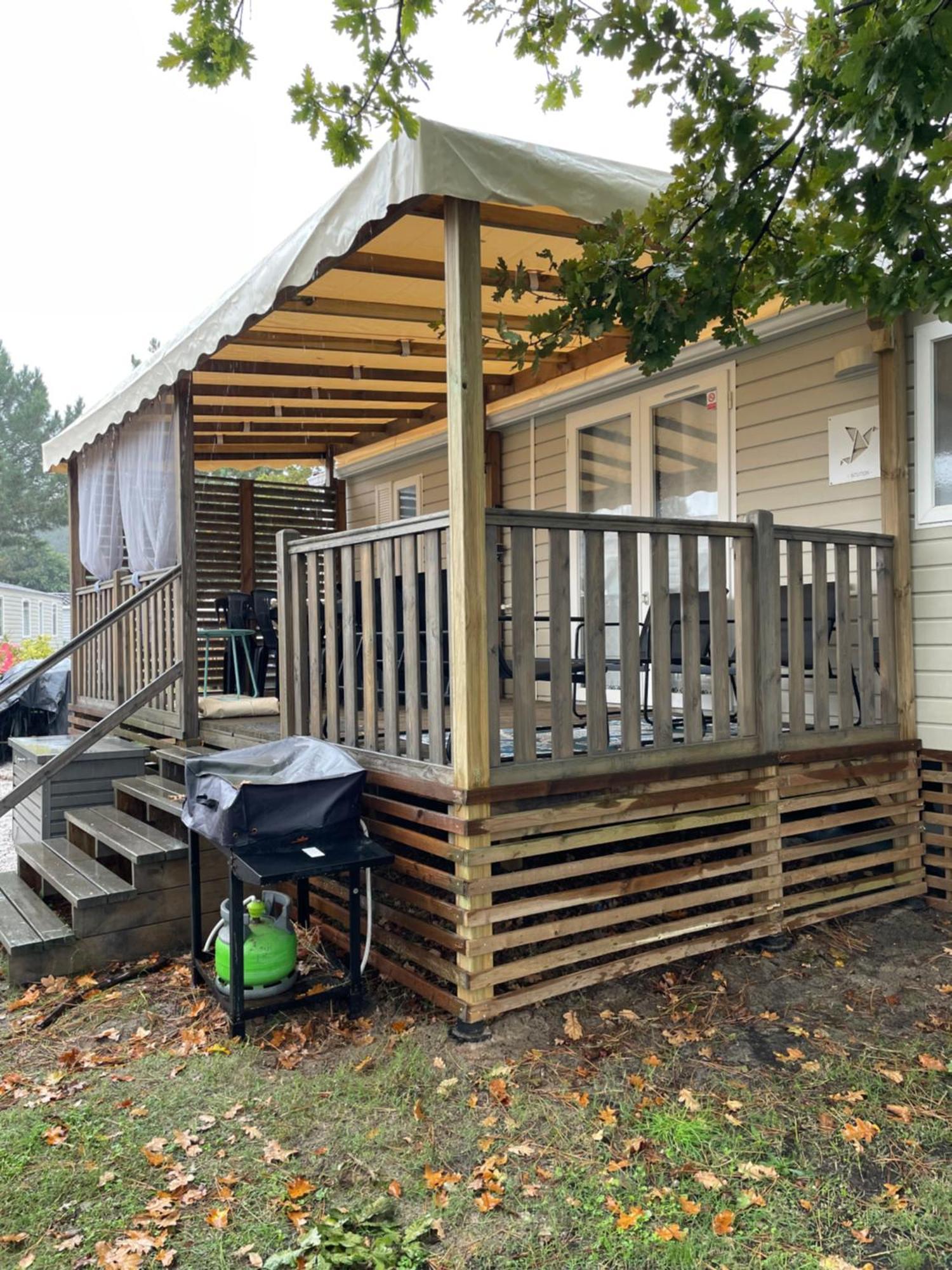 Mobil Home Xxl - Bord Lac - Camping Les Viviers - Lege Cap Ferret Εξωτερικό φωτογραφία